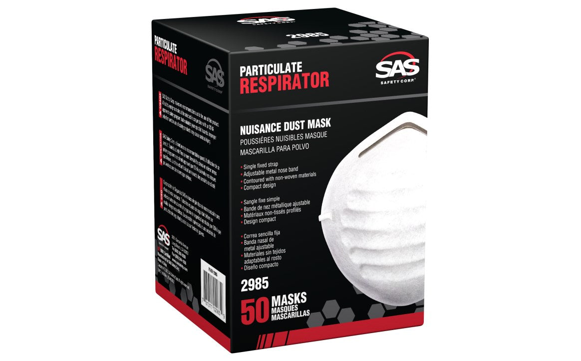 SAS - Nuisance Dust Mask - 50/Box