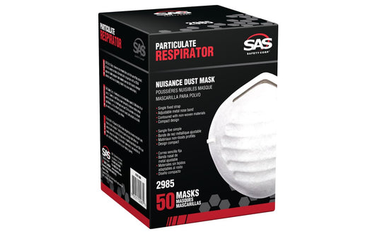 SAS - Nuisance Dust Mask - 50/Box