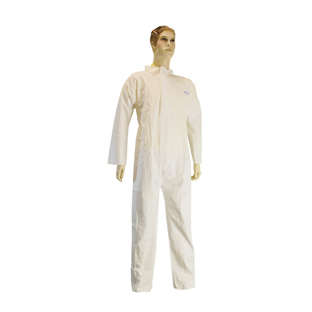 Microporous Film Over PP Coverall w/ Collar - 25/CASE