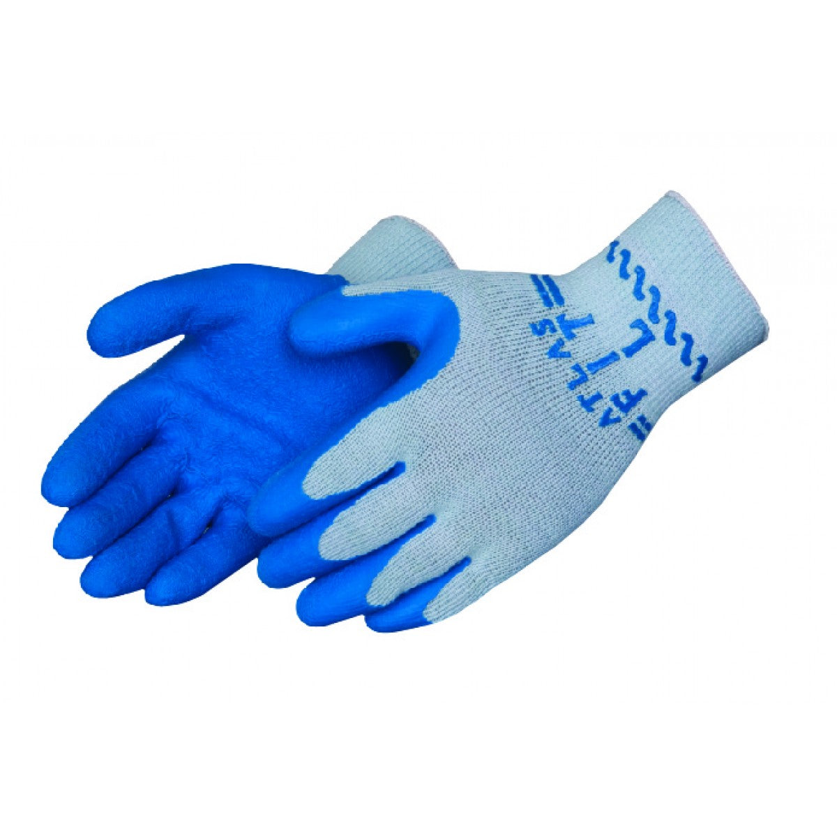 Coated String Knit Gloves