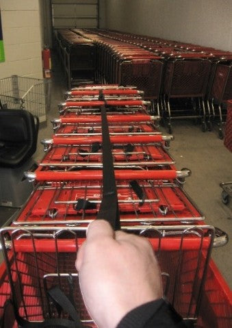 7100934 - 15 FT Shopping Cart Strap - Each