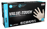 Value-Touch® Powder-Free Latex Disposable Gloves - 5 Mil - 100/BX - 10 BX/CASE