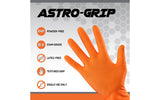 Astro-Grip® Powder-Free Exam Grade Nitrile Disposable Gloves - 7 Mil - 100/BX - 10 BX/CASE