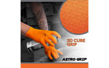Astro-Grip® Powder-Free Exam Grade Nitrile Disposable Gloves - 7 Mil - 100/BX - 10 BX/CASE