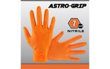 Astro-Grip® Powder-Free Exam Grade Nitrile Disposable Gloves - 7 Mil - 100/BX - 10 BX/CASE