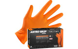 Astro-Grip® Powder-Free Exam Grade Nitrile Disposable Gloves - 7 Mil - 100/BX - 10 BX/CASE