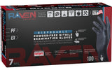 Raven® Patriot Powder-Free Exam Grade Nitrile Disposable Gloves - 7 Mil - 100BX - 10 BX/CASE