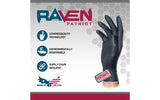 Raven® Patriot Powder-Free Exam Grade Nitrile Disposable Gloves - 7 Mil - 100BX - 10 BX/CASE