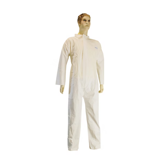 Microporous Film Over PP Coverall w/ Collar - 25/CASE