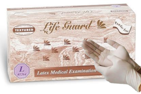 Latex Grip Medical/Exam Grade 5.5 mil - 9.5" Length 100/BX - 10 BX/CASE