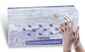 Vinyl Medical/Exam Grade Gloves - 4.5 mil 9.5" Length - 100/BX - 10 BX/CASE