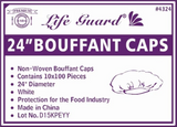 Bouffant Cap Hair Nets 24" Diameter - 1000/CASE