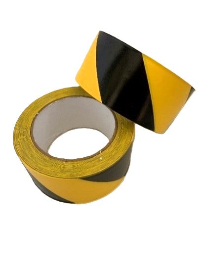 7100929 - Safety Tape Black/Yellow - Each