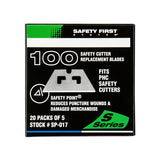 Safety Point Blades -Box Of 100- (product # SP-017)