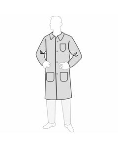 PermaGardTM lab coat with 3-pockets (Product # 18301)
