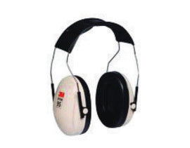 3M™ Optime™ 95 Beige And Black Over-The-Head Earmuffs (Product # 3MRH6A/V)