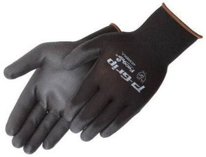 P-Grip 13-Gauge Polyester, Polyurethane Coated Gloves - Sold per Dozen - (Product # SP4638BK)