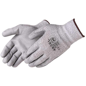 V-GRIP Gray Polyurethane A2 Cut Resistant Gloves (Product # 4936)