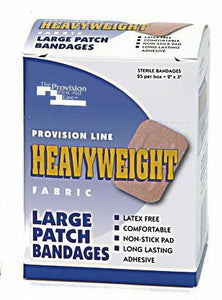 2" x 3" Heavy Weight Large Patch Bandage - 25 per Box (Product # 61873)