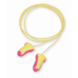 Laser-Lite® T-Shape Polyurethane Foam Disposable Corded Earplugs NRR: 32dB (Product # LL-30)