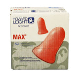 Leight/Max® Bell Shaped Polyurethane Foam Disposable Corded Earplugs NRR: 33 dB - 200 per Box (Product # Max-30)