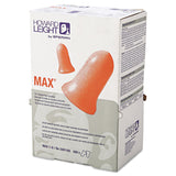 Leight Source 500 Contoured Bell Polyurethane Foam Uncorded Earplugs NRR: 33 dB - 500 per Box (Product # Max-1-D)